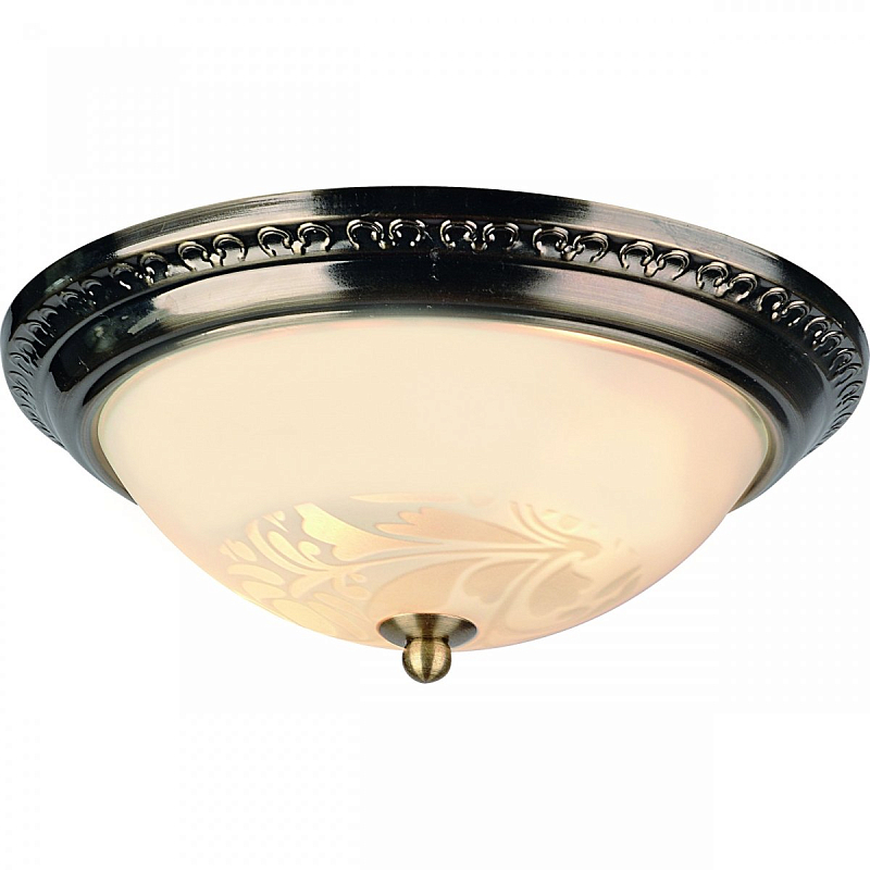 Потолочный светильник Flush Mount Ceiling Light Bronze Темная бронза в Тюмени | Loft Concept 