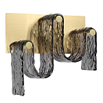 Бра волнистой формы из фактурного стекла Big Wave варинант исполнения - 1 | Loft Concept в Тюмени