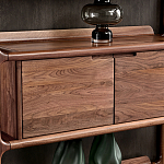 Стеллаж в гостиную для книг Moon Walnut Furniture варинант исполнения - 7 | Loft Concept в Тюмени