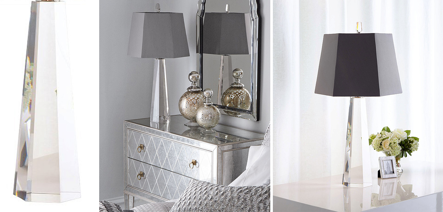 Настольная лампа Crystal Pyramid Table lamp Настольная лампа Crystal Pyramid Table lamp - Loft-Concept в Тюмени