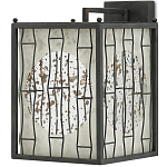 Бра с круглой зеркальной вставкой с эффектом ржавчины Stunning Radiance варинант исполнения - 4 | Loft Concept в Тюмени