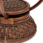 Столик кофейный из ротанга Eloise варинант исполнения - 2 | Loft Concept в Тюмени