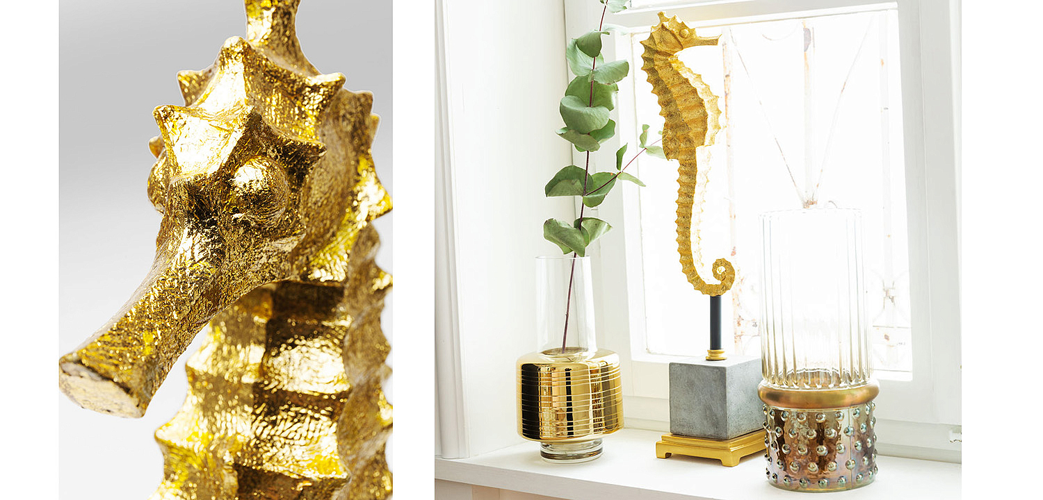 Статуэтка Golden Sea Horse - Loft-Concept в Тюмени