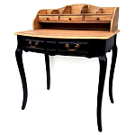 Стол-бюро из массива березы с 5-ю ящиками в стиле прованс Vintage варинант исполнения - 3 | Loft Concept в Тюмени