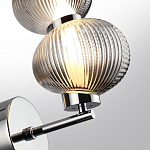 Бра с 2-мя рифлеными стеклянными шарами Marcelh Light варинант исполнения - 4 | Loft Concept в Тюмени