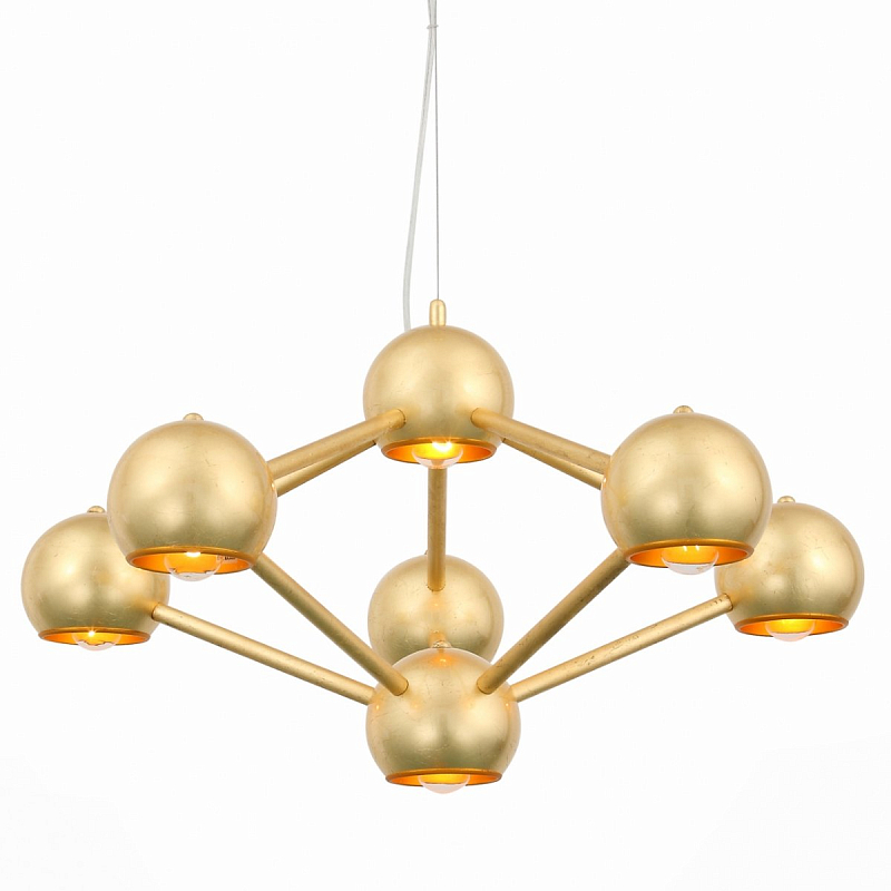 Люстра Heptaider Chandelier Латунь Люстра Heptaider Chandelier Латунь в Тюмени | Loft Concept