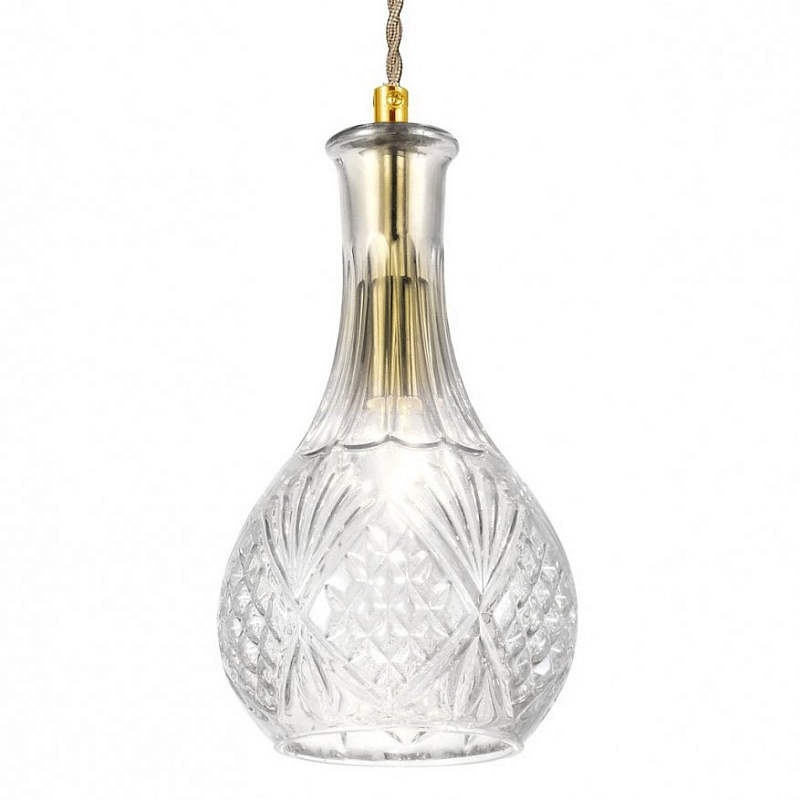Подвесной светильник lee broom DECANTERLIGHT pendant III Золотой Прозрачное Стекло Подвесной светильник lee broom DECANTERLIGHT pendant III Золотой Прозрачное Стекло в Тюмени | Loft Concept