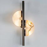 Бра  с фигурным мраморным рассеивателем Spiral of Warm Light варинант исполнения - 10 | Loft Concept в Тюмени