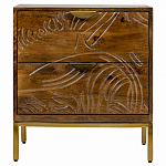 Прикроватная тумба с фактурным фасадом Termite варинант исполнения - 1 | Loft Concept в Тюмени