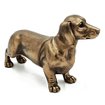 Статуэтка такса с реалистичными деталями и гладкой поверхностью Dachshund Style варинант исполнения - 2 | Loft Concept в Тюмени