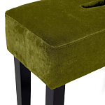 Мягкий  пуф на черных ножках Winton Pouf варинант исполнения - 4 | Loft Concept в Тюмени