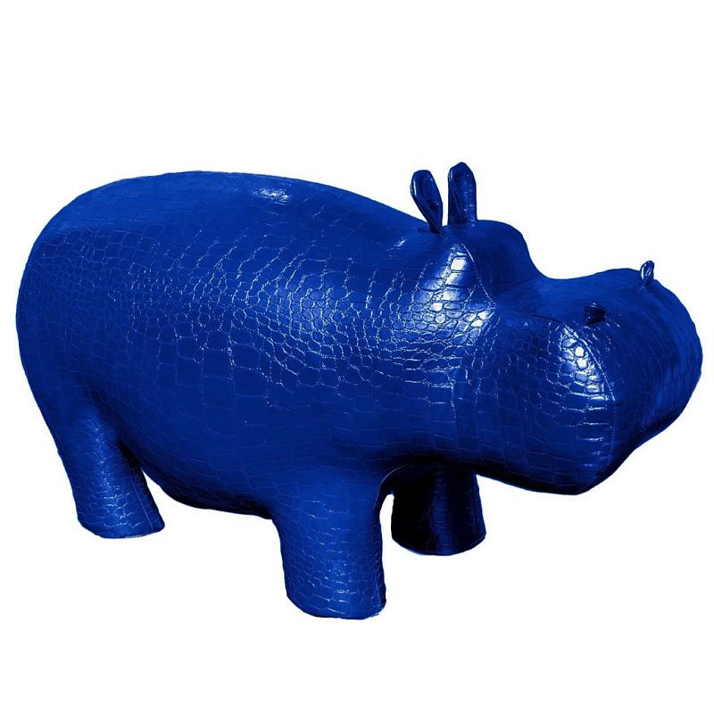 Пуф Бегемот Poof Hippo blue Синий в Тюмени | Loft Concept 