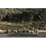 Дизайнерское уличное кресло на металлическом каркасе PHOENIX Armchair варинант исполнения - 8 | Loft Concept в Тюмени