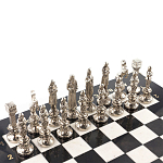 Шахматы Ренессанс с доской из натурального мрамора Decorative Thematic Chess варинант исполнения - 3 | Loft Concept в Тюмени