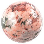 Шар декоративный из натурального камня Креноид Natural Stone Spheres 7.5 см варинант исполнения - 1 | Loft Concept в Тюмени