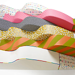 Дизайнерский модульный диван волнистой формы с цветным принтом Poltronova Superonda Sofa варинант исполнения - 25 | Loft Concept в Тюмени