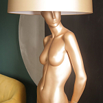 Лампа MANNEQUIN LAMP с абажуром женственность в деталях варинант исполнения - 9 | Loft Concept в Тюмени