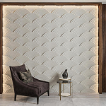 Гипсовая 3D Панель Aura варинант исполнения - 1 | Loft Concept в Тюмени