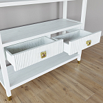 Стеллаж с двумя ящиками Elsa Dreams White варинант исполнения - 3 | Loft Concept в Тюмени