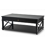 Широкий кофейный столик с ящиком Monsignor варинант исполнения - 3 | Loft Concept в Тюмени