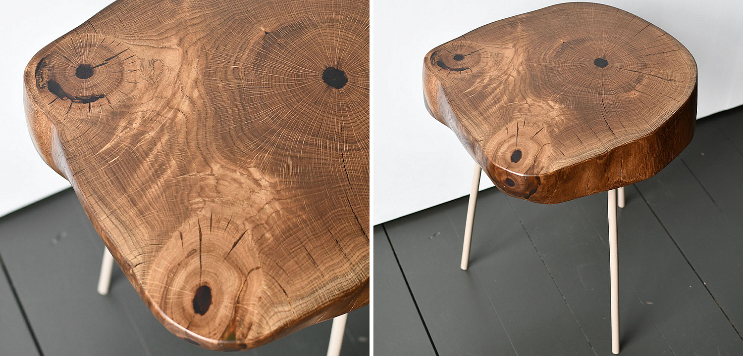 Приставной стол Povey Industrial Metal Rust Side Table Приставной стол Povey Industrial Metal Rust Side Table - Loft-Concept в Тюмени