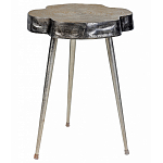 Металлический столик со столешницей в виде слеба Slabby варинант исполнения - 1 | Loft Concept в Тюмени