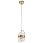 Подвесной светильник из хрусталя Fleuretta Crystal Gold Hanging Lamp варинант исполнения - 2 | Loft Concept в Тюмени