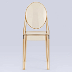 Прозрачный стул с янтарным оттенком LOUIS GHOST CHAIR варинант исполнения - 3 | Loft Concept в Тюмени
