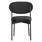 Стул мягкий Alfie Chair черный варинант исполнения - 4 | Loft Concept в Тюмени