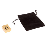 Зажигалка электронная с накладкой из натурального камня Соколиный глаз и с USB проводом для зарядки Stone Lighters варинант исполнения - 4 | Loft Concept в Тюмени