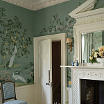 Обои ручная роспись Harpsden blue варинант исполнения - 2 | Loft Concept в Тюмени