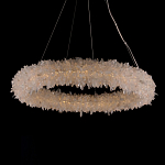 Люстра круглая с натуральным горным хрусталем Crystal Shimmer варинант исполнения - 2 | Loft Concept в Тюмени