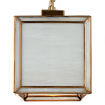 Люстра прямоугольная с каркасом золотого цвета Soft Glow Lamps варинант исполнения - 4 | Loft Concept в Тюмени