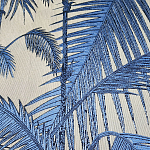 Мебельная ткань Вышивка синий принт 280 см T2-136 варинант исполнения - 2 | Loft Concept в Тюмени