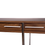 Письменный стол прямоугольный с 4-мя выдвижными секциями Loodon варинант исполнения - 2 | Loft Concept в Тюмени