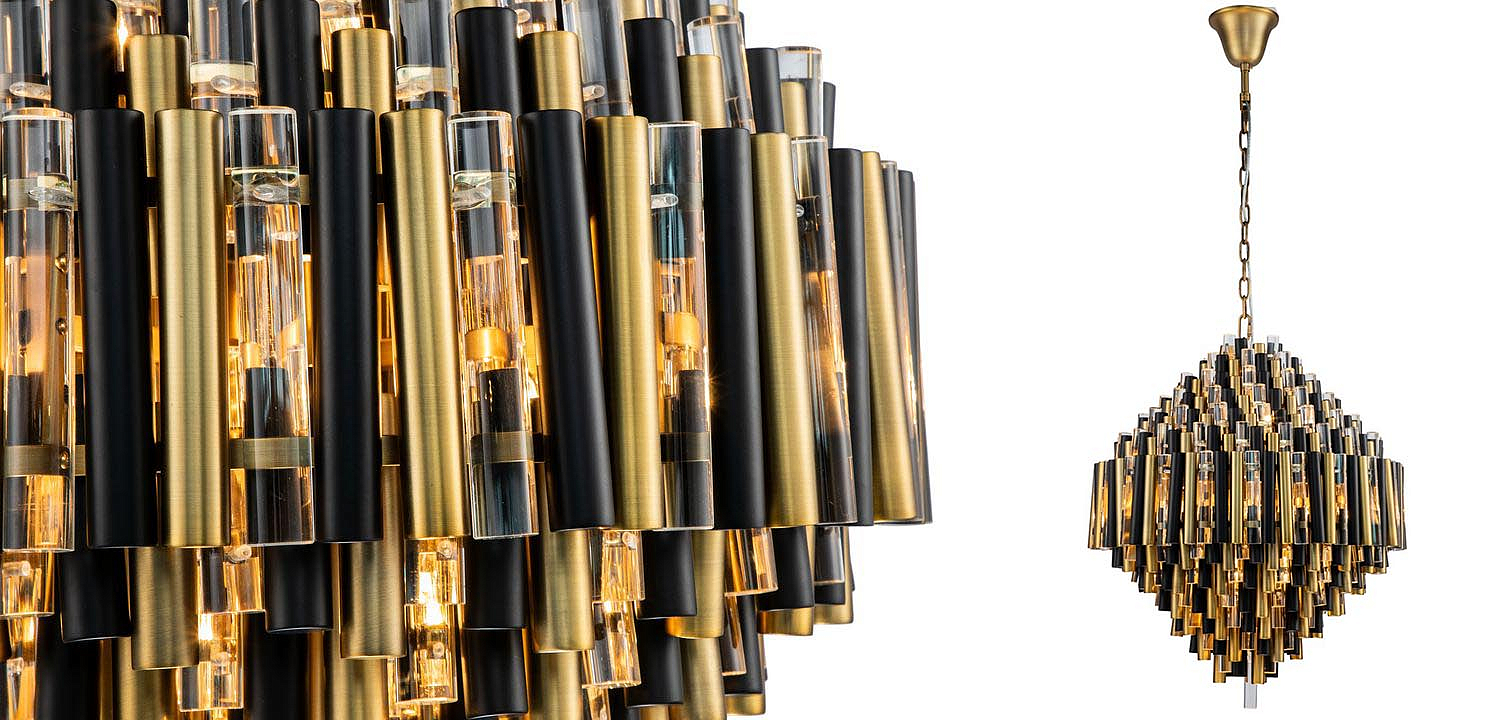 Люстра Black Brass Symphony Chandelier Люстра Black Brass Symphony Chandelier - Loft-Concept в Тюмени