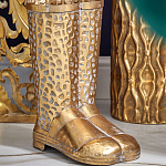 Ваза в форме сапог с рельефной текстурой и ручками Vase Boot варинант исполнения - 4 | Loft Concept в Тюмени