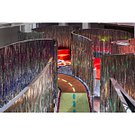 Дизайнерский ковер с изображением дороги Poltronova Autostrada Rug варинант исполнения - 13 | Loft Concept в Тюмени