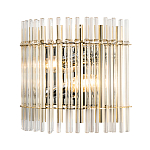 Бра с прозрачными вертикальными стеклянными трубками Gladia варинант исполнения - 2 | Loft Concept в Тюмени