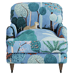 Дизайнерское классической формы на колесиках Trumann Armchair варинант исполнения - 2 | Loft Concept в Тюмени