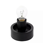 Настольный светильник с янтарным рельефным плафоном Lamp with Frozen Glass Effect варинант исполнения - 2 | Loft Concept в Тюмени