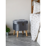 Пуф Leather with a snap варинант исполнения - 4 | Loft Concept в Тюмени