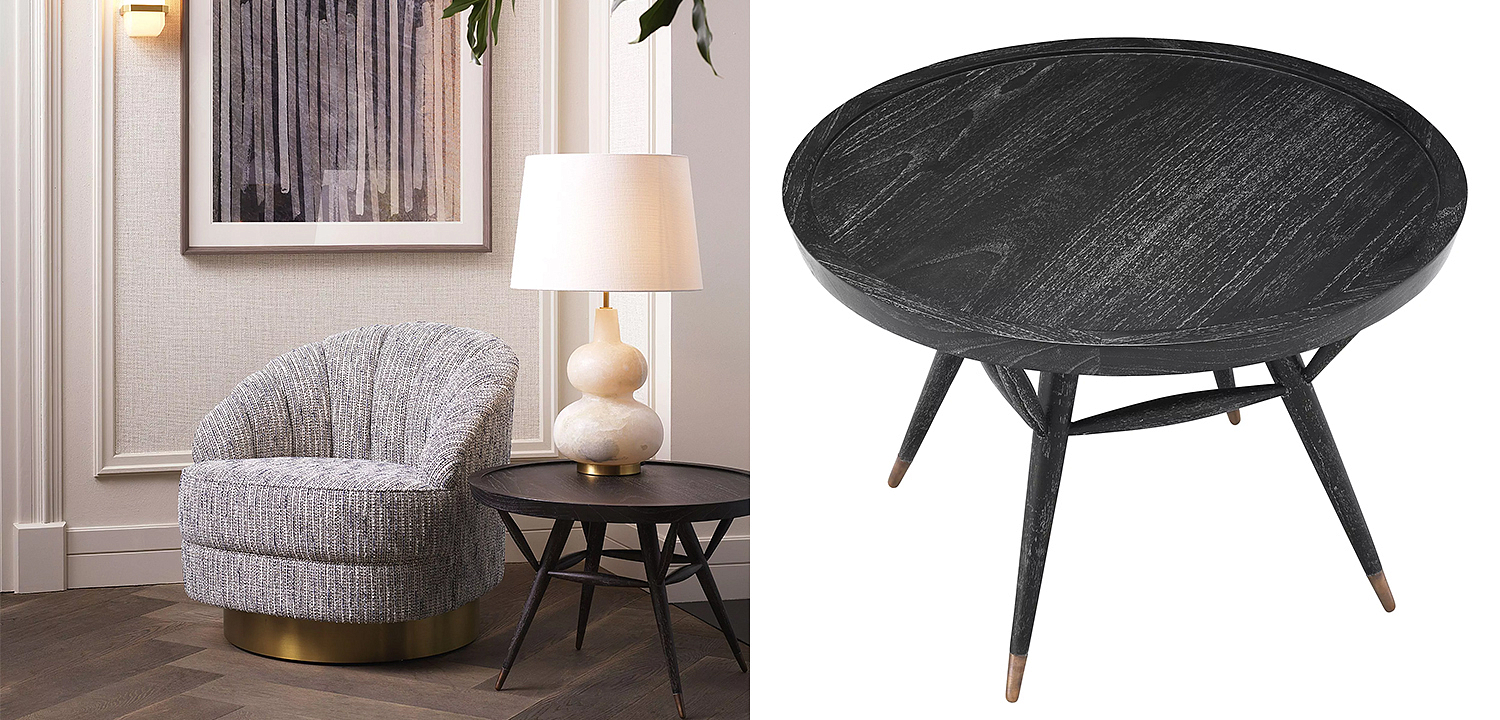 Приставной стол Eichholtz Side Table Phoenix Приставной стол Eichholtz Side Table Phoenix - Loft-Concept в Тюмени