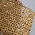 Подвесной светильник с абажуром из плтеного бамбука Light Inside the Cell варинант исполнения - 7 | Loft Concept в Тюмени