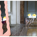 Настольная дизайнерская лампа Poltronova Passiflora Yellow Table Lamp варинант исполнения - 9 | Loft Concept в Тюмени