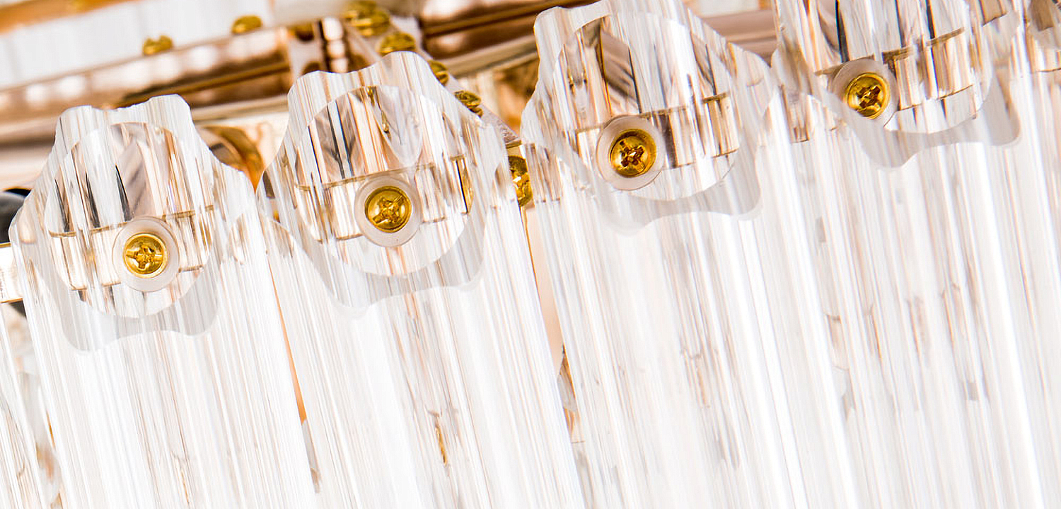 Люстра Hexagon Tube Light Crystal Chandelier Люстра Hexagon Tube Light Crystal Chandelier - Loft-Concept в Тюмени