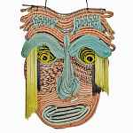 Арт-Объект из нитей Абстрактный портрет Joana Schneider  варинант исполнения - 2 | Loft Concept в Тюмени