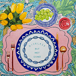 Картина Table Talk Dickless but Not Dumb  варинант исполнения - 1 | Loft Concept в Тюмени