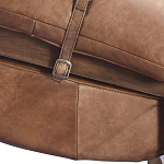 Двухместный диван Duncan винтажная коричневая кожа варинант исполнения - 5 | Loft Concept в Тюмени