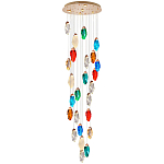 Каскадная люстра с цветными плафонами Soar Colorful Cascade Chandelier варинант исполнения - 1 | Loft Concept в Тюмени